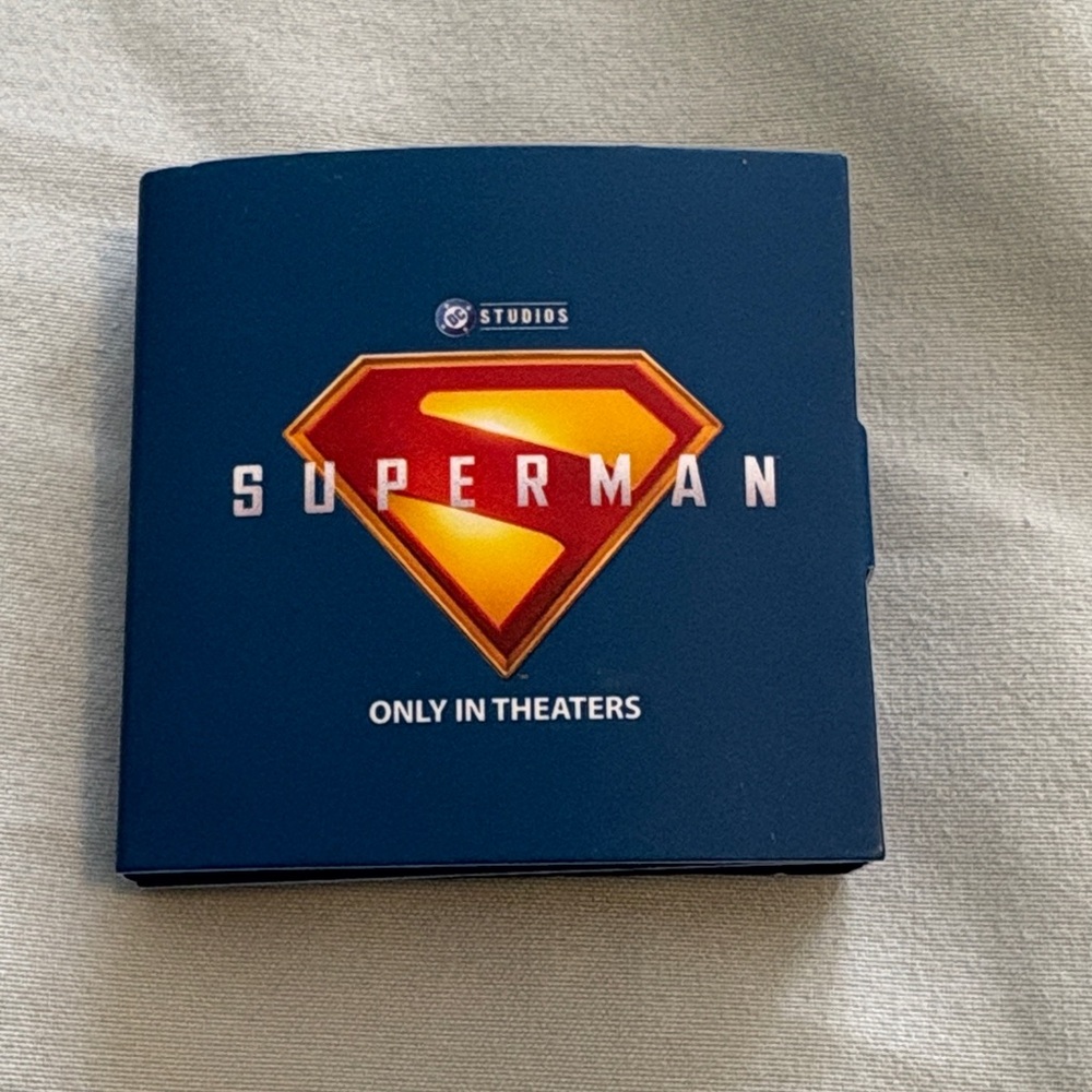 2025 Superman Movie Commemorative Pin Badge